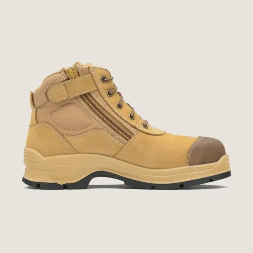 Blundstone 318 Safety Boots Lace Up with Side Zip
