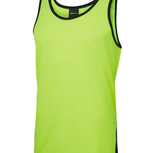 JB's Hi Vis Contrast Singlet (6HCS4)