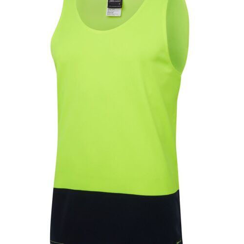 JB's Hi Vis Traditional Singlet (6HTS)