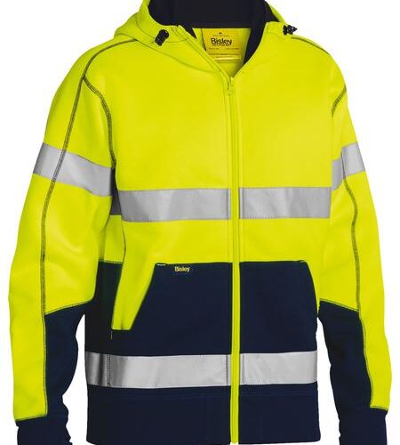 Bisley Hi Vis Taped Fleece Hoodie (BK6819T)