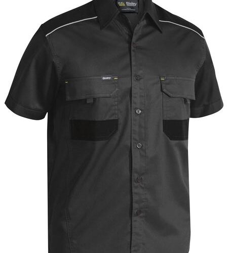 Flx & Move™ Mechanical Stretch Shirt Short Sleeve (BS1133)