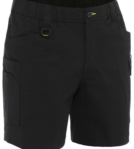 Bisley Stretch Cotton Elastic Waist Cargo Shorts (BSHC1018)