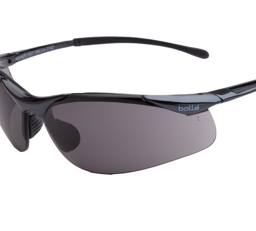 Bollé Contour Platinum Coated Safety Glasses with Smoke Lens (1615502)