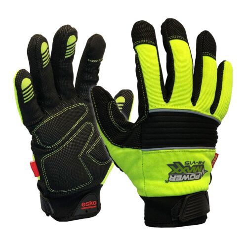 Esko Powermaxx Hi-Vis Mechanics Gloves (E740)
