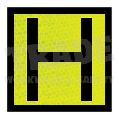 H Fluoro Sticker
