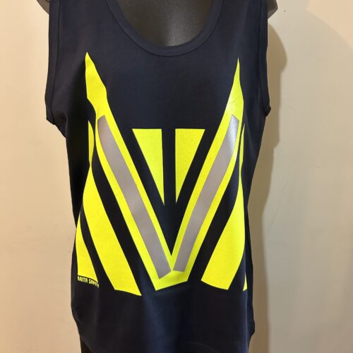Hi Vision 100% Cotton Singlet Day/Night Forestry
