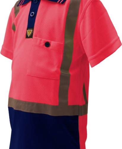 Caution Children's Microfibre Polo (PCP1216)
