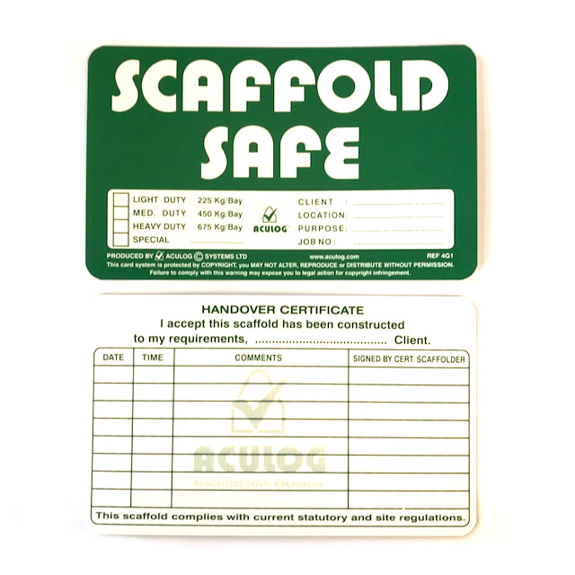 Scaffold Tag