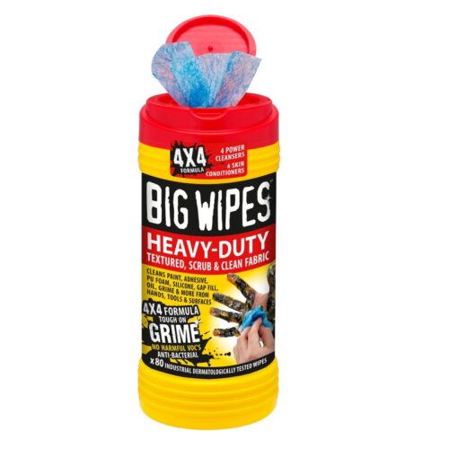 Heavy Duty Scrub & Clean Wipes (80 Pack)