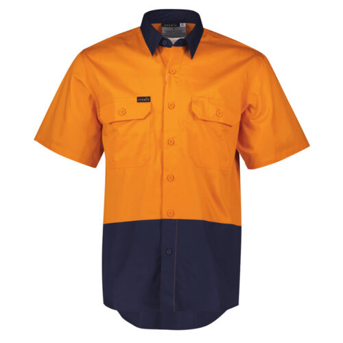 Syzmik Hi Vis Short Sleeve Shirt (ZW115)