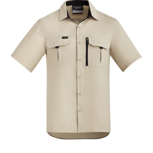 Syzmik Mens Outdoor Short Sleeve Shirt (ZW465)
