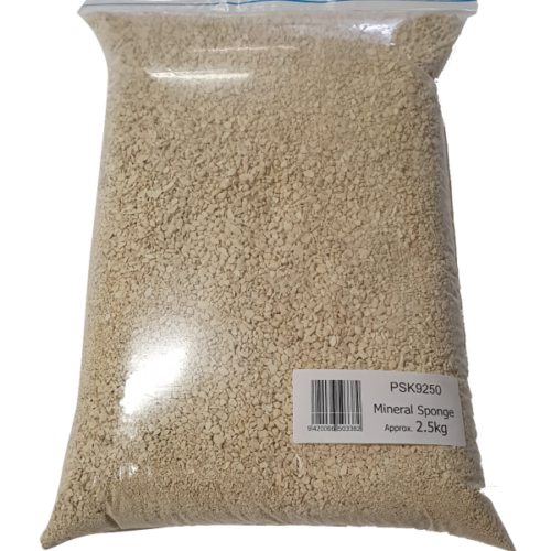 Mineral Sponge 2.5kg Bag